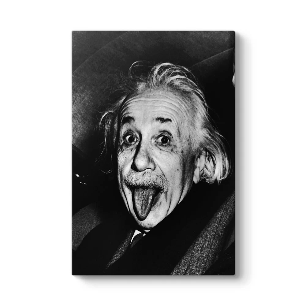 Albert Einstein Tablosu - Model 2
